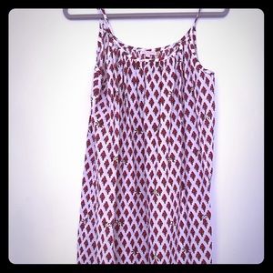 Pink chicken hippie chic dress